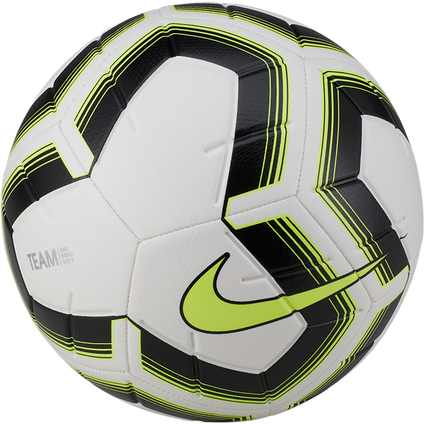 Nike Team Strike Ball - White/Black/Volt Balls Size 3 White/Black/Volt - Third Coast Soccer