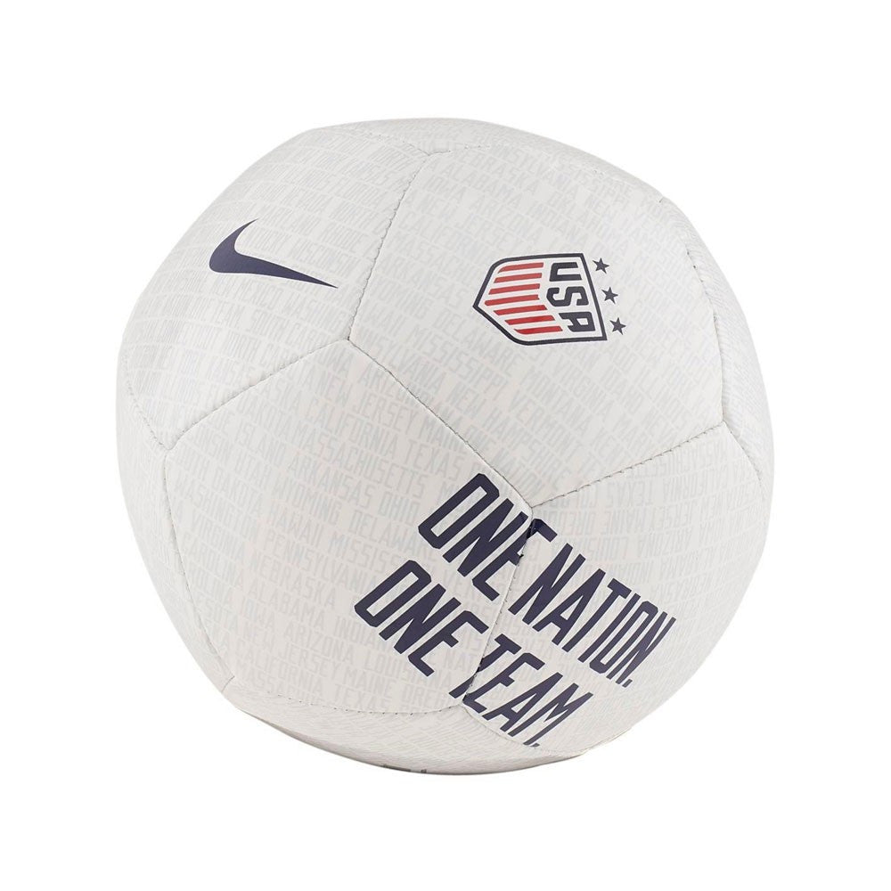 Nike Usa Skills Mini Ball - White/Pure Platinum/Red/Blue Balls Size 1 White/Pure Platinum/Gym Red/Bl - Third Coast Soccer
