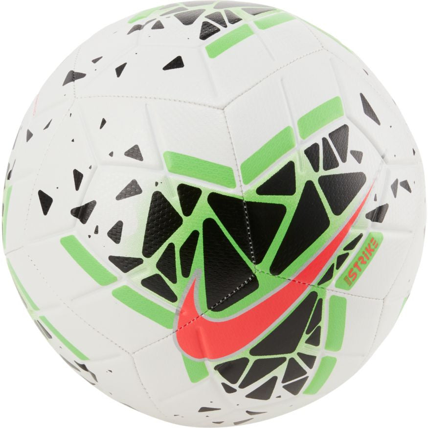 Nike Strike Ball - White/Black/Green Stike/Laser Crimson Balls Size 5 White/Black/Green/Crimson - Third Coast Soccer