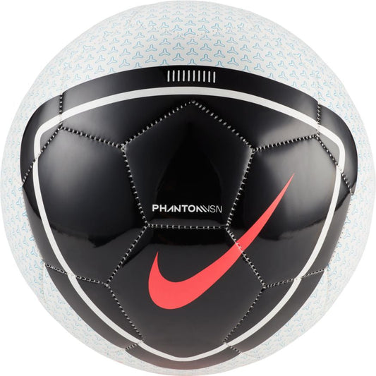 Nike Phantom Vision Ball - White/Black/Laser Crimson Balls Size 5 White/Black/Laser Crimson - Third Coast Soccer