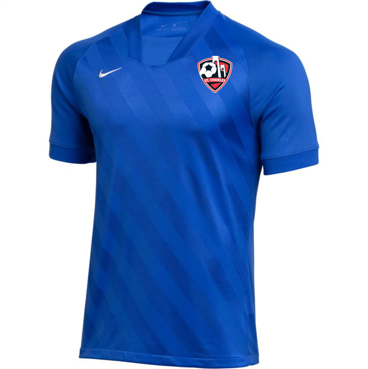 Nike SCSL Youth Challenge III Jersey - Royal St. Charles Soccer League Game Royal Youth Small - Third Coast Soccer