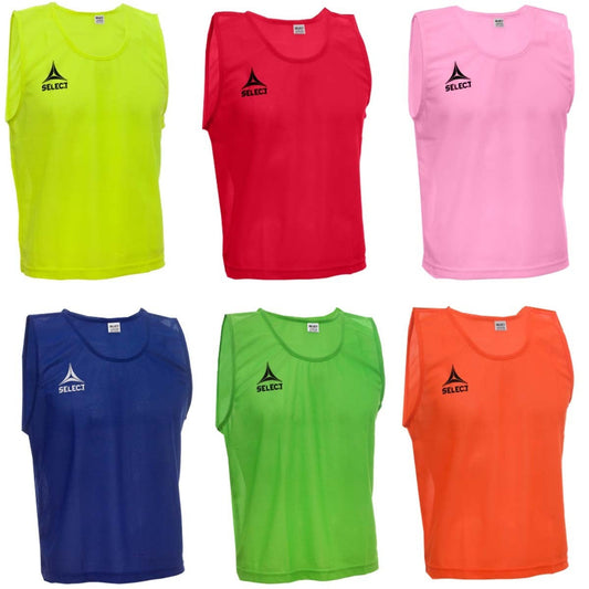 Select Over Vest Training Bib - Senior Coaching Accessories Adult Red - Third Coast Soccer