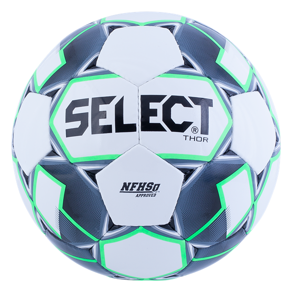 Select Thor 2018 NFHS Ball - White/Green/Black Balls Size 5 White/Green/Black - Third Coast Soccer