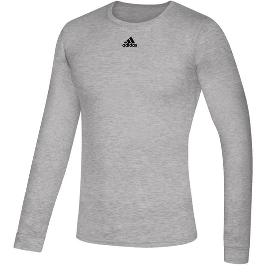 adidas LS Creator Tee - Grey Training Wear   - Third Coast Soccer