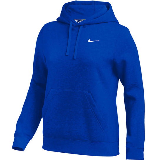 Nike Womens Team Club Hoodie Training Wear Team Royal/White Womens Small - Third Coast Soccer