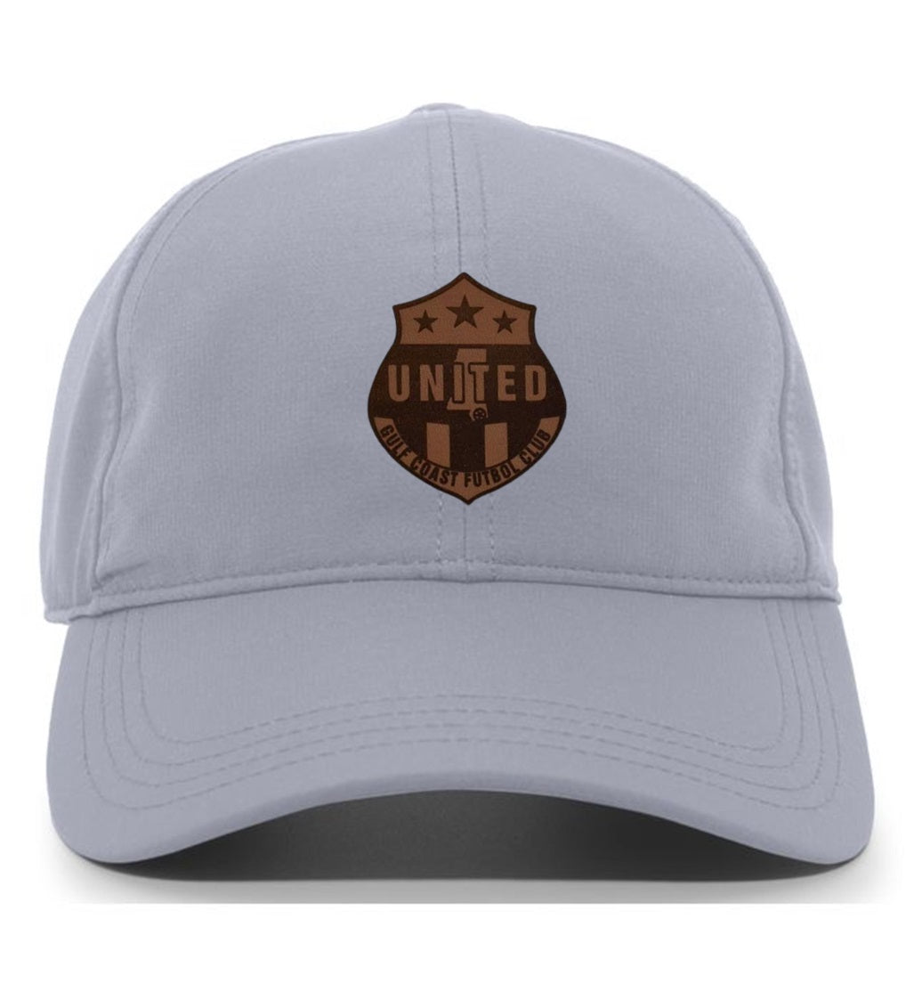 TCS GCU Adjustable Cap Gulf Coast United Spiritwear Silver Leather Patch - Third Coast Soccer