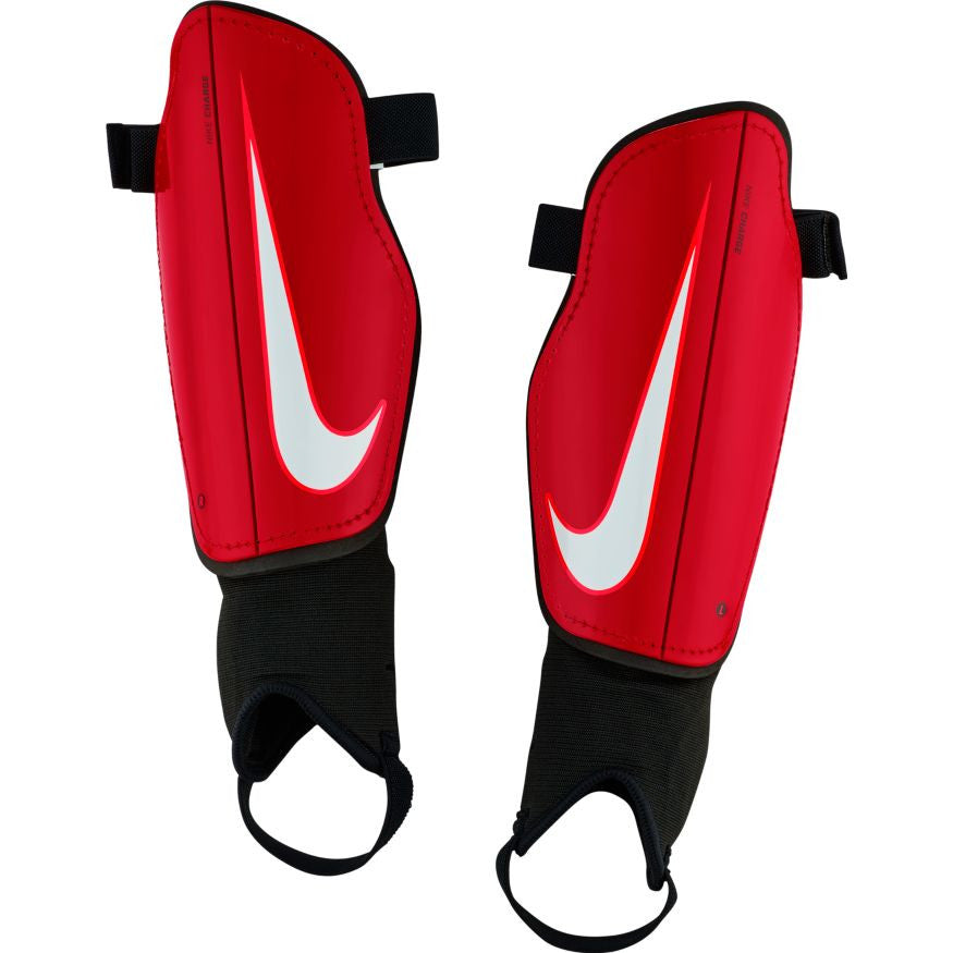 Nike Charge Shinguard - University Red/Black Adult Shinguards University Red/Black Small - Third Coast Soccer
