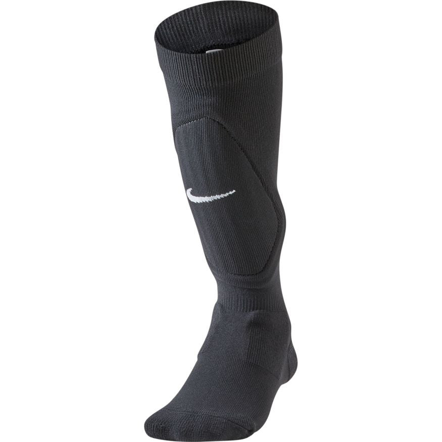 Nike Youth Shin Sock II - Black/White Youth Shinguards   - Third Coast Soccer