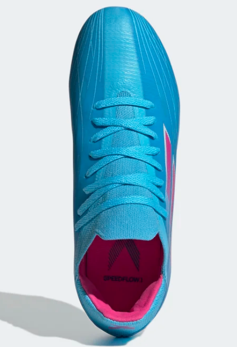 Adidas X Speedflow.1 FG Jr - Sky Rush/Team Shock Pink Youth Firm Ground Youth 5 Sky Rush/Team Shock Pink - Third Coast Soccer