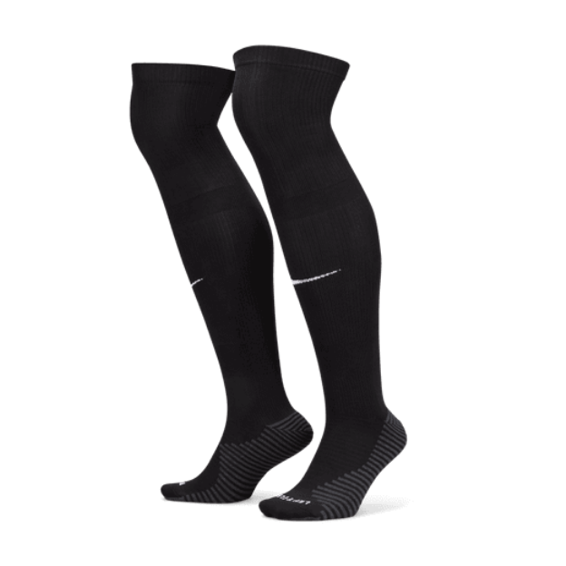 Nike Squad Sock - Black Socks Small (1Y-4Y) Black/White - Third Coast Soccer