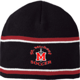 Holloway STM Engager Beanie St. Michaels Black/Red/White  - Third Coast Soccer
