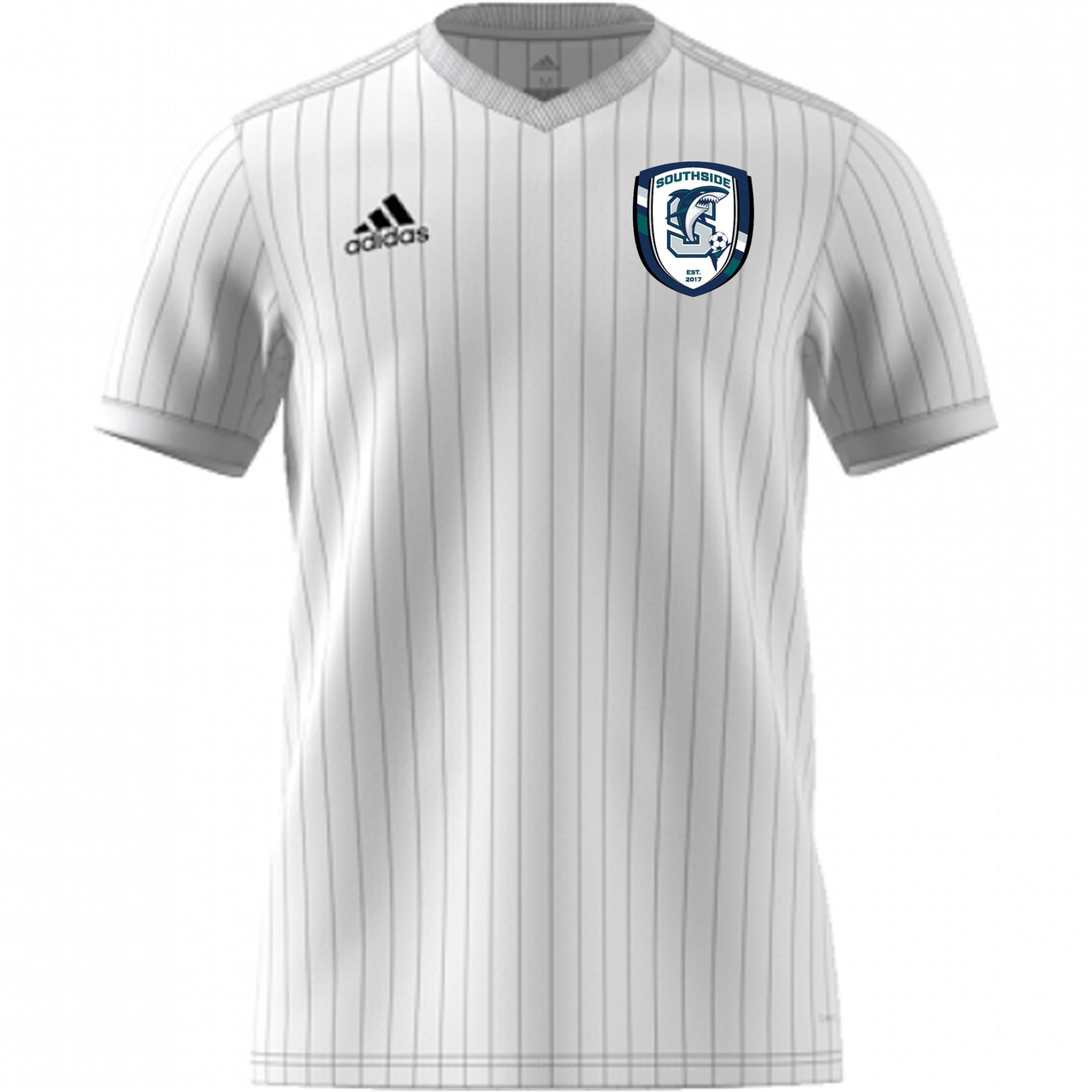 adidas Southside HS Tabela 18 Jersey Southside High School Mens Small White - Third Coast Soccer