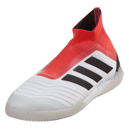 Adidas Predator Tango 18+ IN - White/Black/Real Coral Mens Indoor White/Black/Reacore Mens 6.5 - Third Coast Soccer
