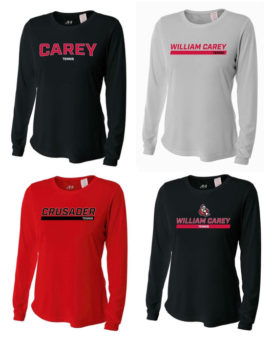 WCU Tennis Women's Long-Sleeve Performance Shirt WCU Tennis   - Third Coast Soccer