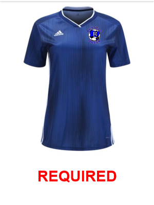 adidas Runnels Women's Tiro 19 Jersey - Royal Runnels Girls Womens Extra Small Bold Blue/White - Third Coast Soccer