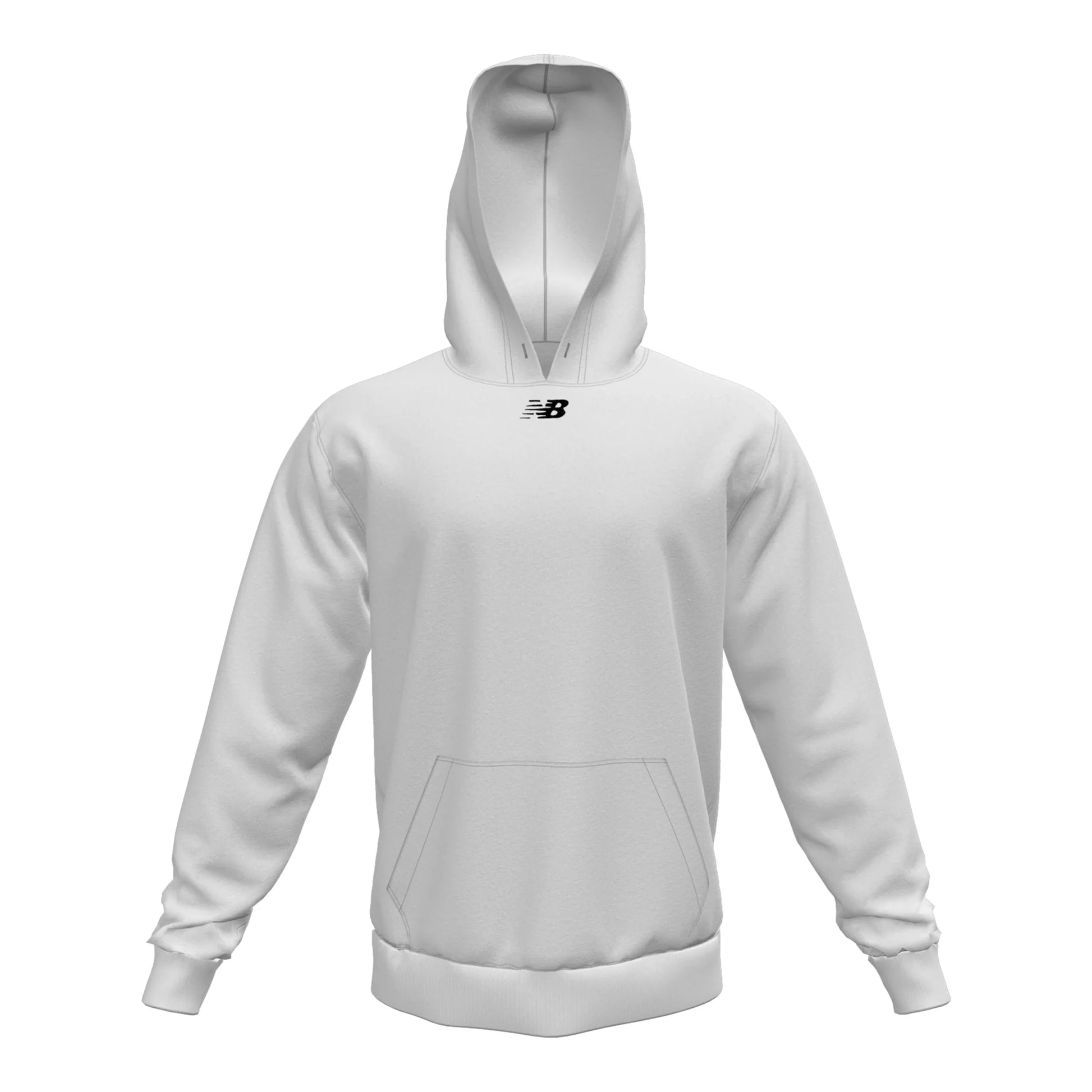 New Balance Fleece Hoody Training Wear White Mens Small - Third Coast Soccer