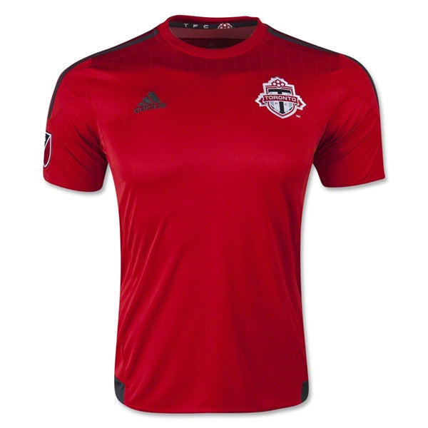 adidas Toronto FC Home Jersey 15/16 Club Replica Mens Small Scarlet/White - Third Coast Soccer