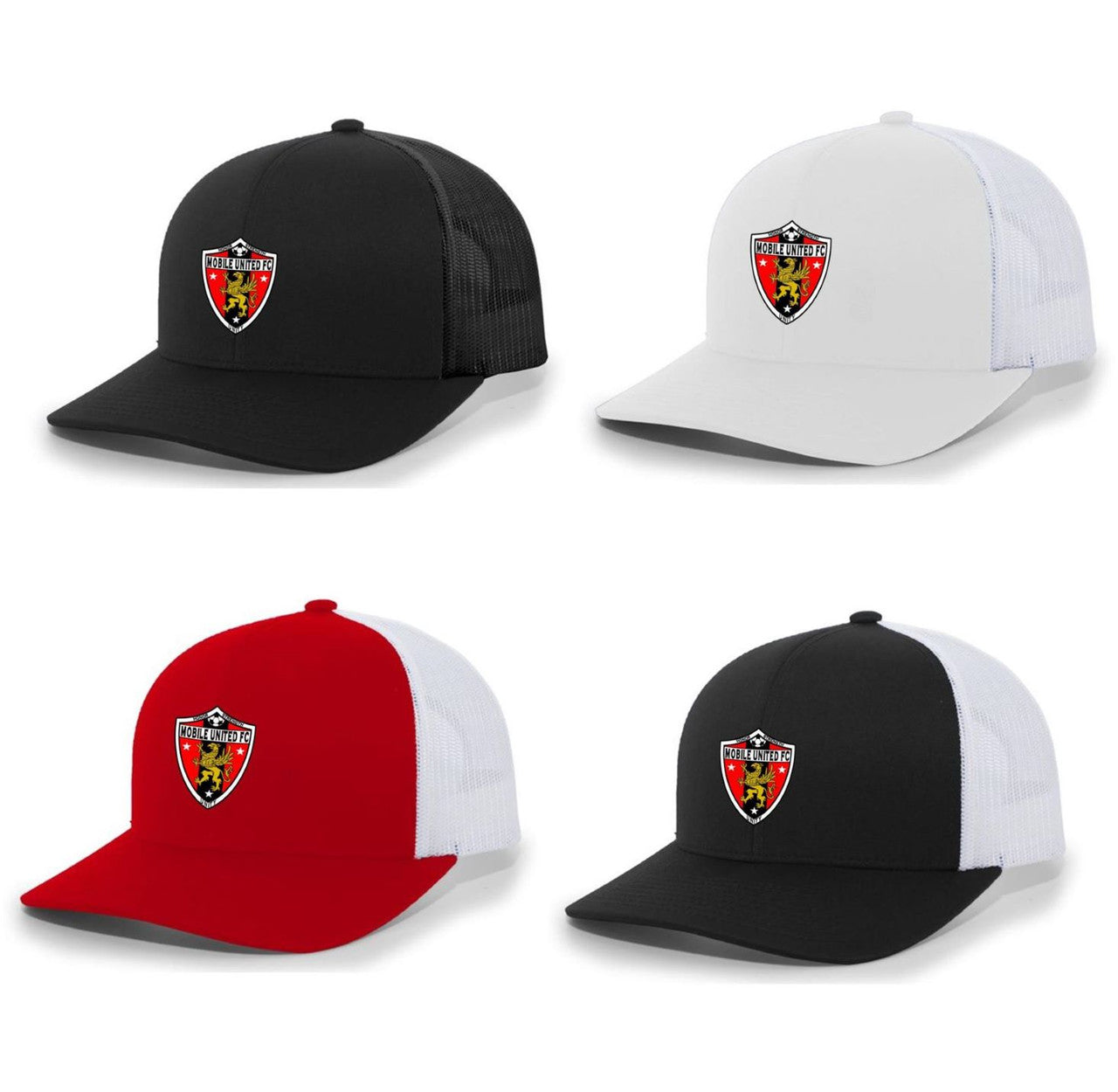 Tcs Mobile United Flexfit Trucker Hat Mobile United   - Third Coast Soccer