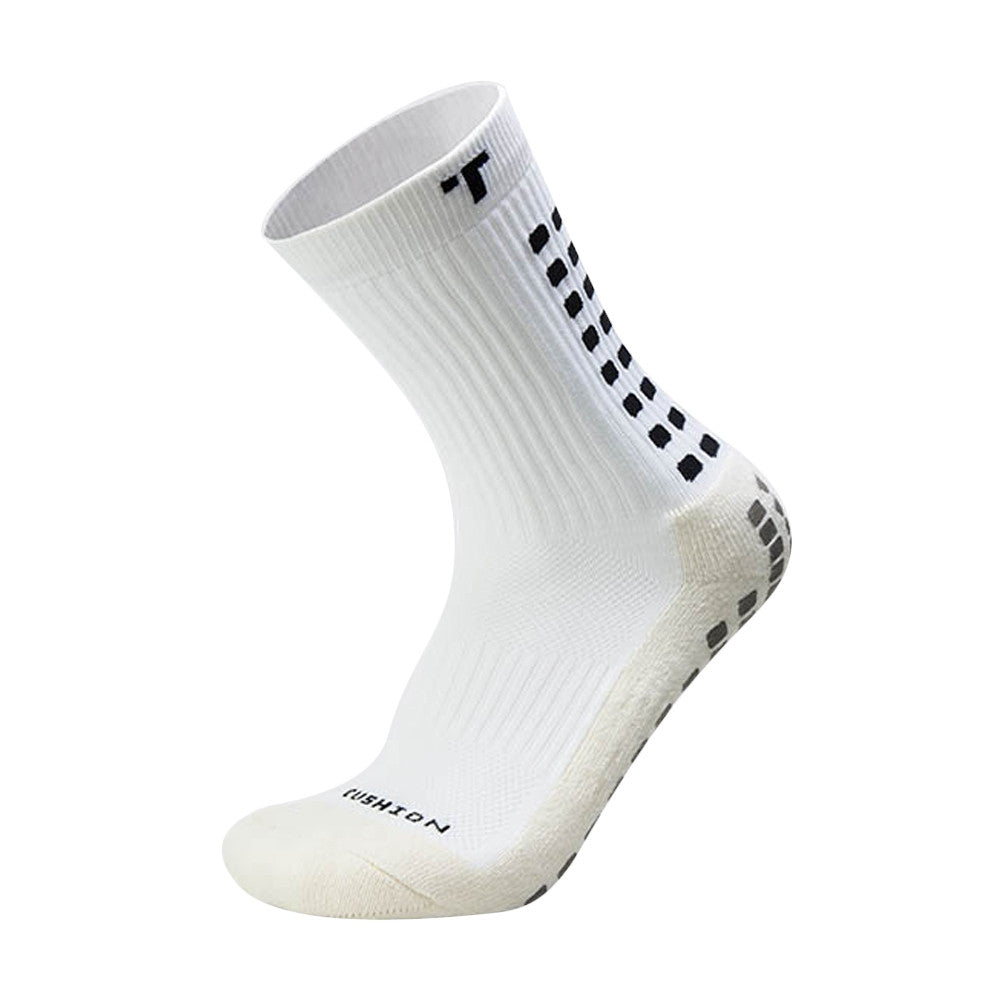 Trusox Mid Calf Cushion Sock 3.0 Socks White Small (1Y-4Y) - Third Coast Soccer