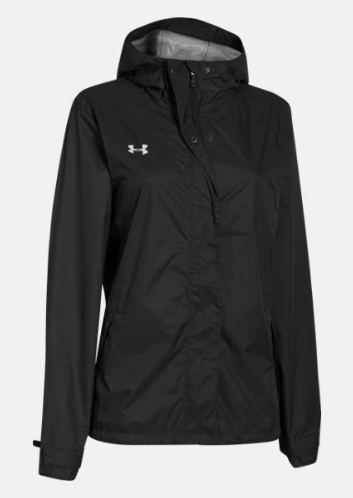Under Armour Women's Ace Rain Jacket - Black Jackets Womens Small  - Third Coast Soccer