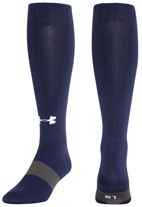 Under Armour Soccer OTC Sock Socks Midnight Navy Medium (8-10, 9-11, Etc.) - Third Coast Soccer