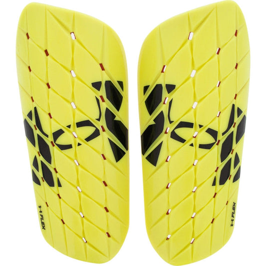 Under Armour Flex Shinguard Adult Shinguards Hi-Vis Yellow/Black Small - Third Coast Soccer