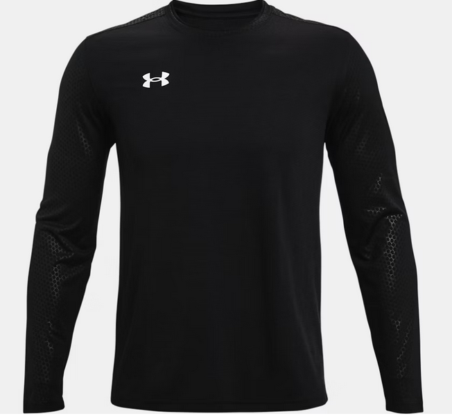 Under Armour Wall Goalkeeper Jersey - Black Goalkeeper   - Third Coast Soccer