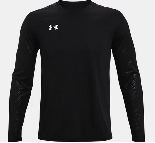 Under Armour Wall Goalkeeper Jersey - Black Goalkeeper   - Third Coast Soccer