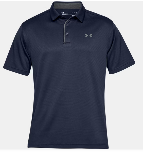 Under Armour Tech Polo Polo Navy Mens Small - Third Coast Soccer