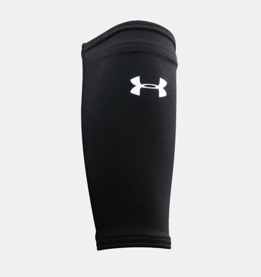 Under Armour Shinguard Sleeves - Black Shinguard Accessories Black Small - Third Coast Soccer