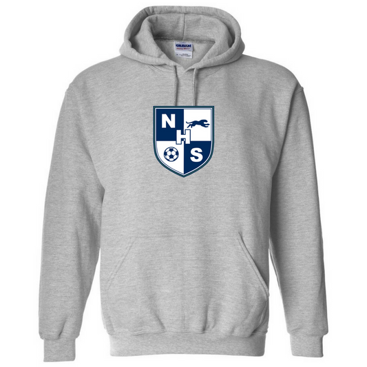NHS Hoodie Sweatshirt Jackets Grey Mens Small - Third Coast Soccer