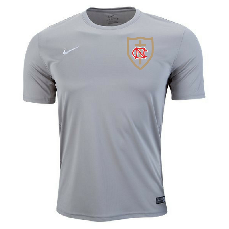 Nike Northlake Christian Tiempo Ii Jersey - Grey Jerseys Mens Small  - Third Coast Soccer
