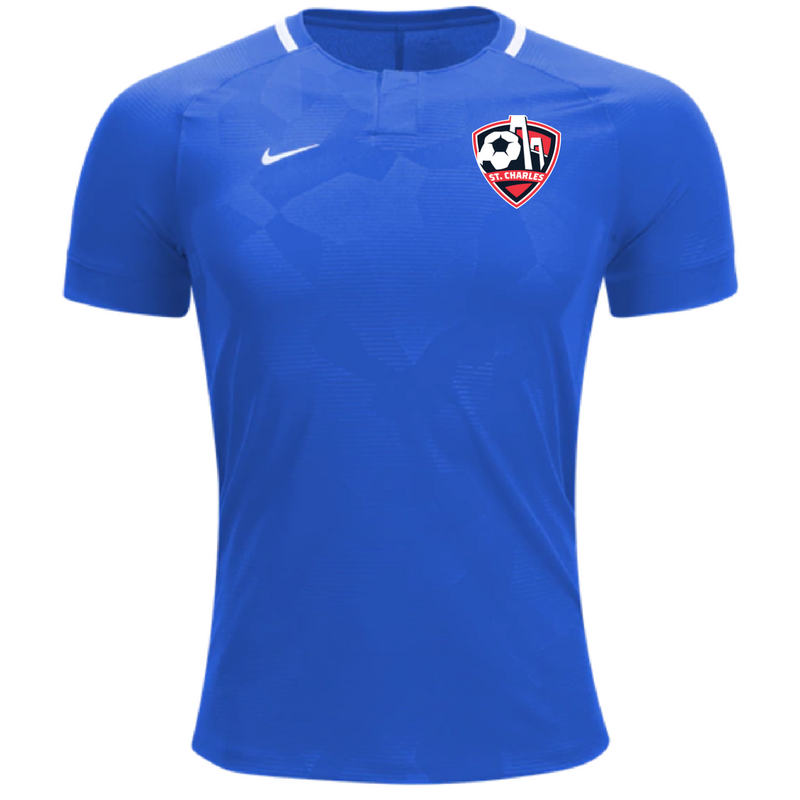 Nike SCSL Youth Challenge II Jersey - Royal St. Charles Soccer League Game Royal Youth Small - Third Coast Soccer