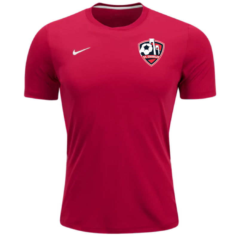 Nike SCSL Youth Park VI Jersey - Red St. Charles Soccer Club Rec Youth Extra Small  - Third Coast Soccer