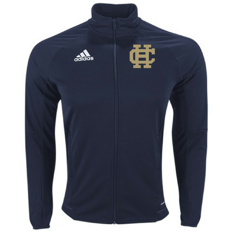 adidas HCH Tiro 17 Training Jacket Holy Cross Middle/High School Navy/White Mens Small - Third Coast Soccer