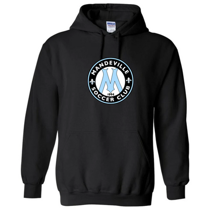 MSC Hooded Sweatshirt - Black, Grey or Light Blue MSC Spiritwear Black Small - Third Coast Soccer