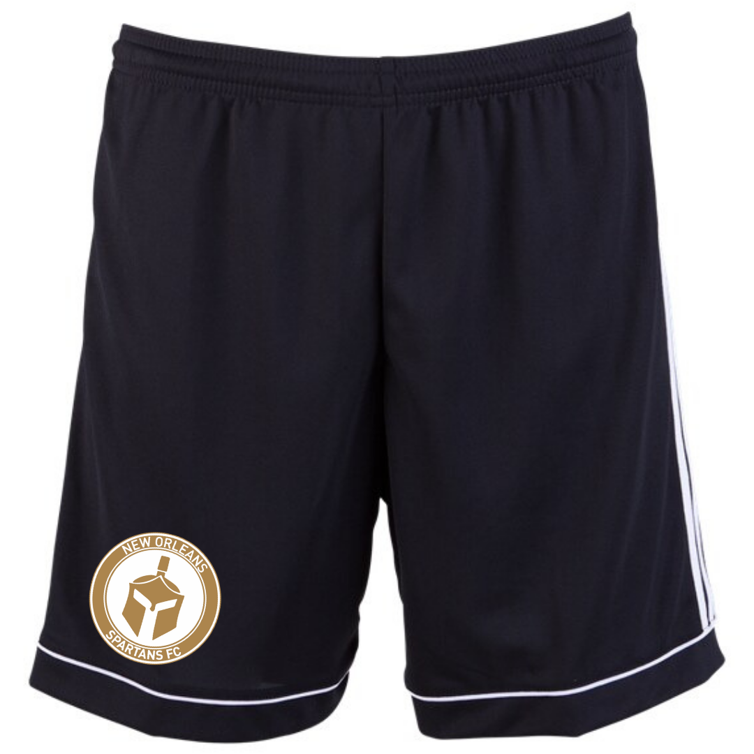 adidas Spartans Squadra 17 Short - Black Spartans FC Mens Small Black/White - Third Coast Soccer