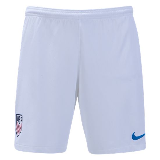 Nike Usa 2018 Home Shorts International Replica White/Blue Nebula Mens Small - Third Coast Soccer