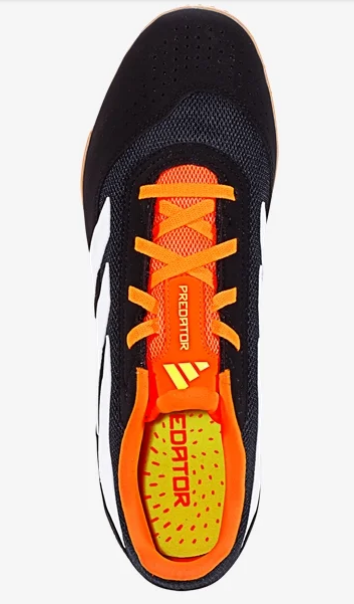 adidas Predator Club Indoor Sala - Black/White/Red Men's Footwear Closeout - Third Coast Soccer