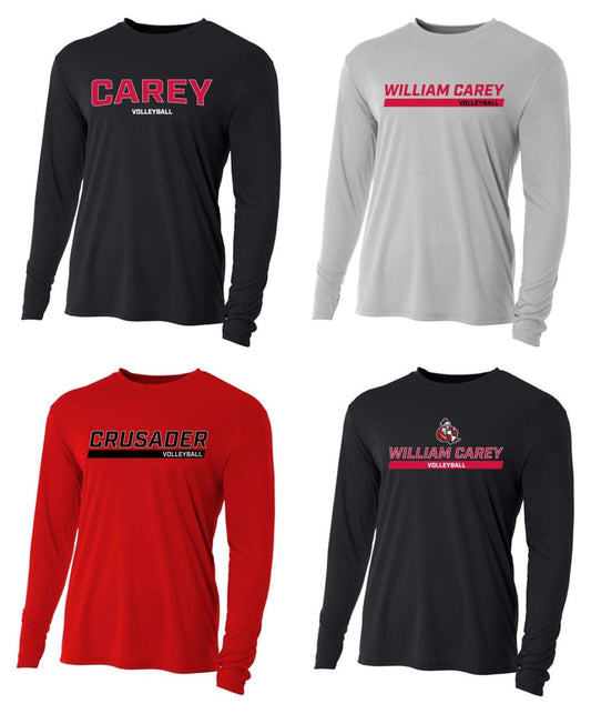 WCU Volleyball Men's Long-Sleeve Performance Shirt WCU Volleyball   - Third Coast Soccer