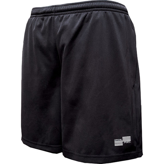 Official Sports Women's USSF Logo Short - Black Referee Black Womens XSmall - Third Coast Soccer