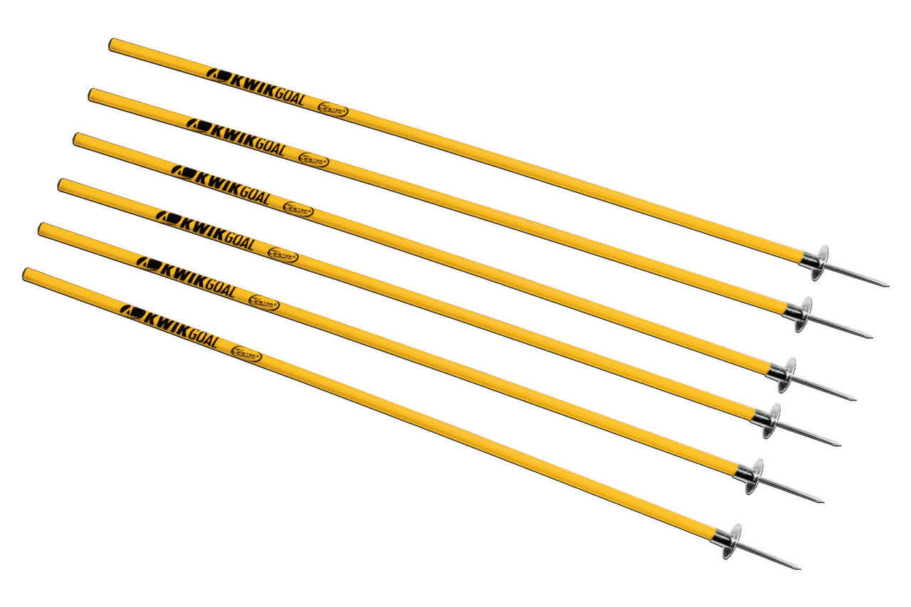 Kwik Goal Coaching Sticks 2 Go - Yellow Coaching Accessories Yellow  - Third Coast Soccer