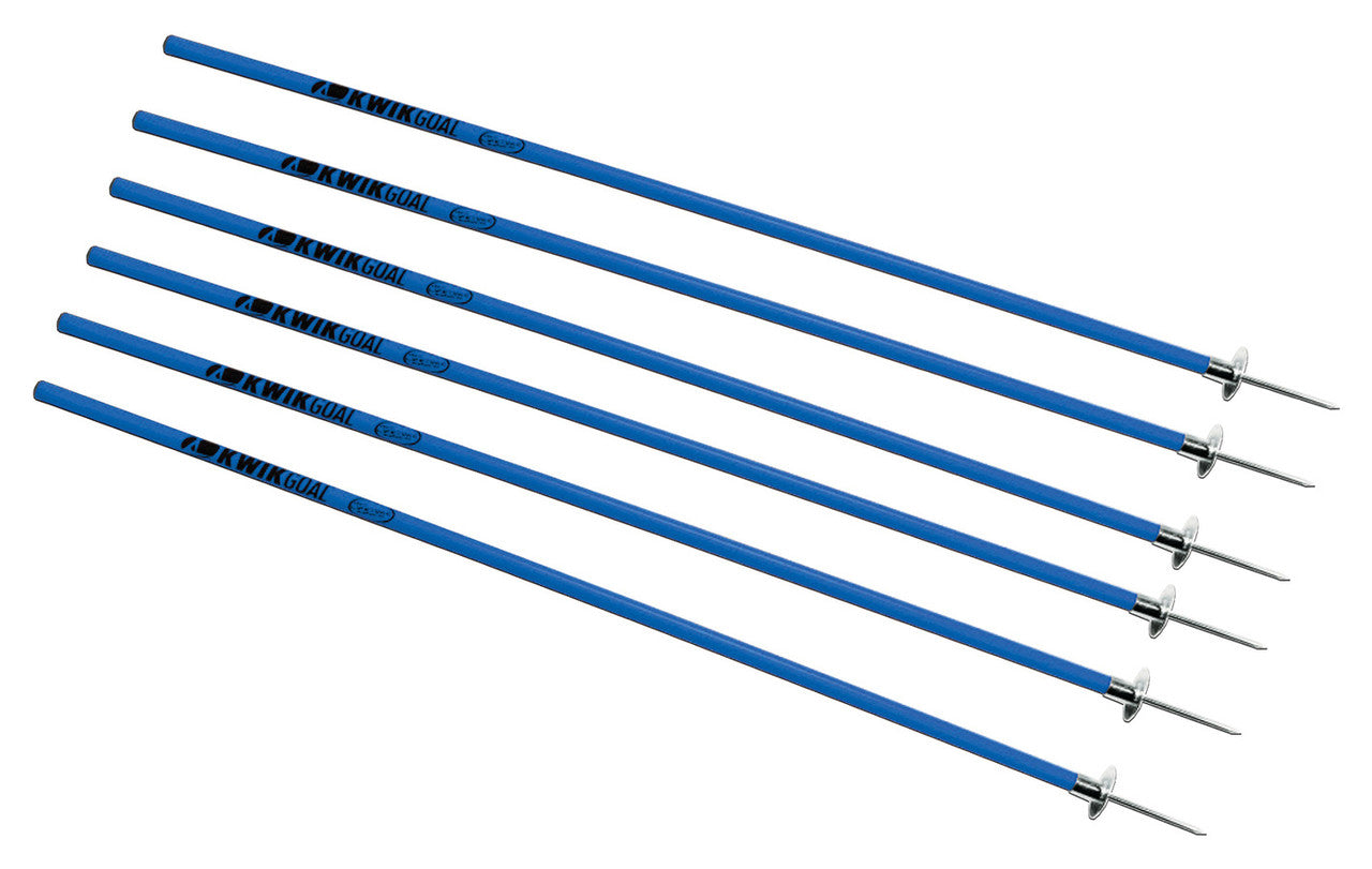 Kwik Goal Coaching Sticks 2 Go - Blue Coaching Accessories Blue  - Third Coast Soccer