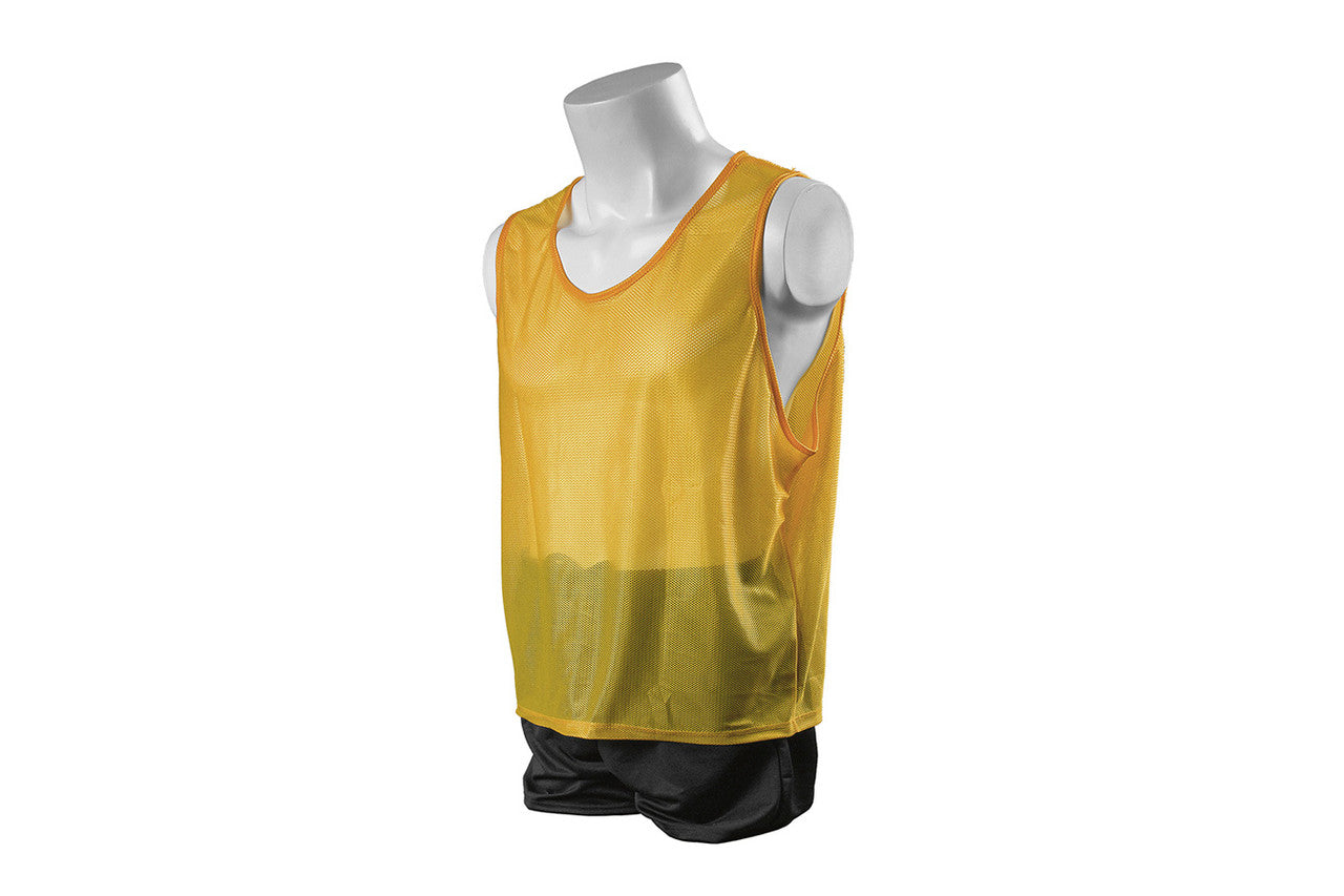Kwikgoal Youth Deluxe Scrimmage Vest - Yellow Coaching Accessories Youth Yellow - Third Coast Soccer