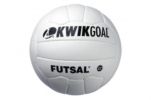 Kwik Goal Futsal Ball 22" Balls White Futsal Junior - Third Coast Soccer