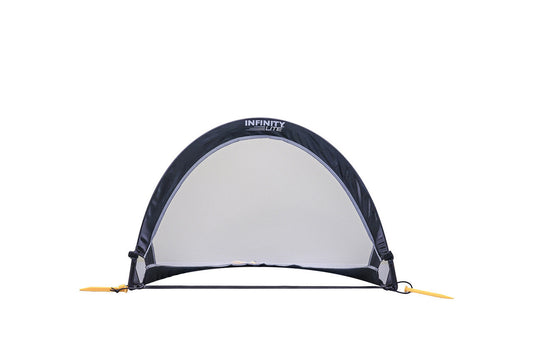 KwikGoal Infinity Lite Pop-up Goal 2' - Black Goals Black Set - Third Coast Soccer