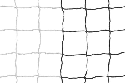 Kwikgoal Evolution Net, 8H x 24W x 3D x 8 1/2B, 120mm square mesh, HTPP, solid braid knotless Nets - Third Coast Soccer