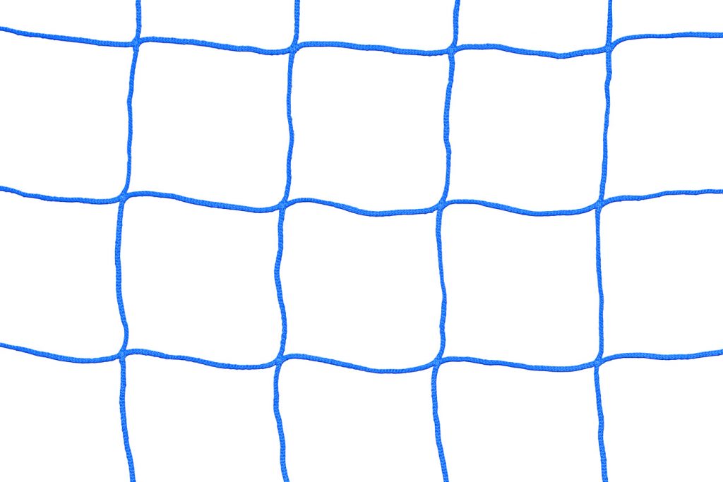 KwikGoal 4Hx6Wx3B 2.4MM Net Nets Blue 4X6X0X3 - Third Coast Soccer