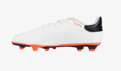 adidas Junior Copa Pure 2 Club FXG - Ivory/Black/Solar Red Youth Footwear   - Third Coast Soccer