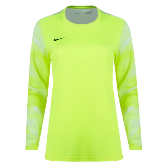 Nike Women's Park IV LS Goalkeeper Jersey Goalkeeper Volt/White/Black Womens XSmall - Third Coast Soccer
